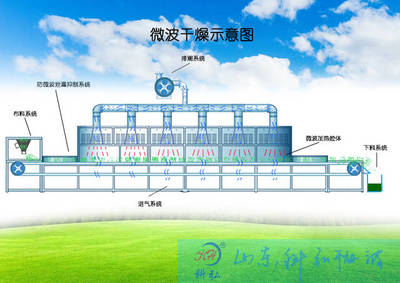 微波低温烘干技术 推动新兴环保产业领域的高度关注